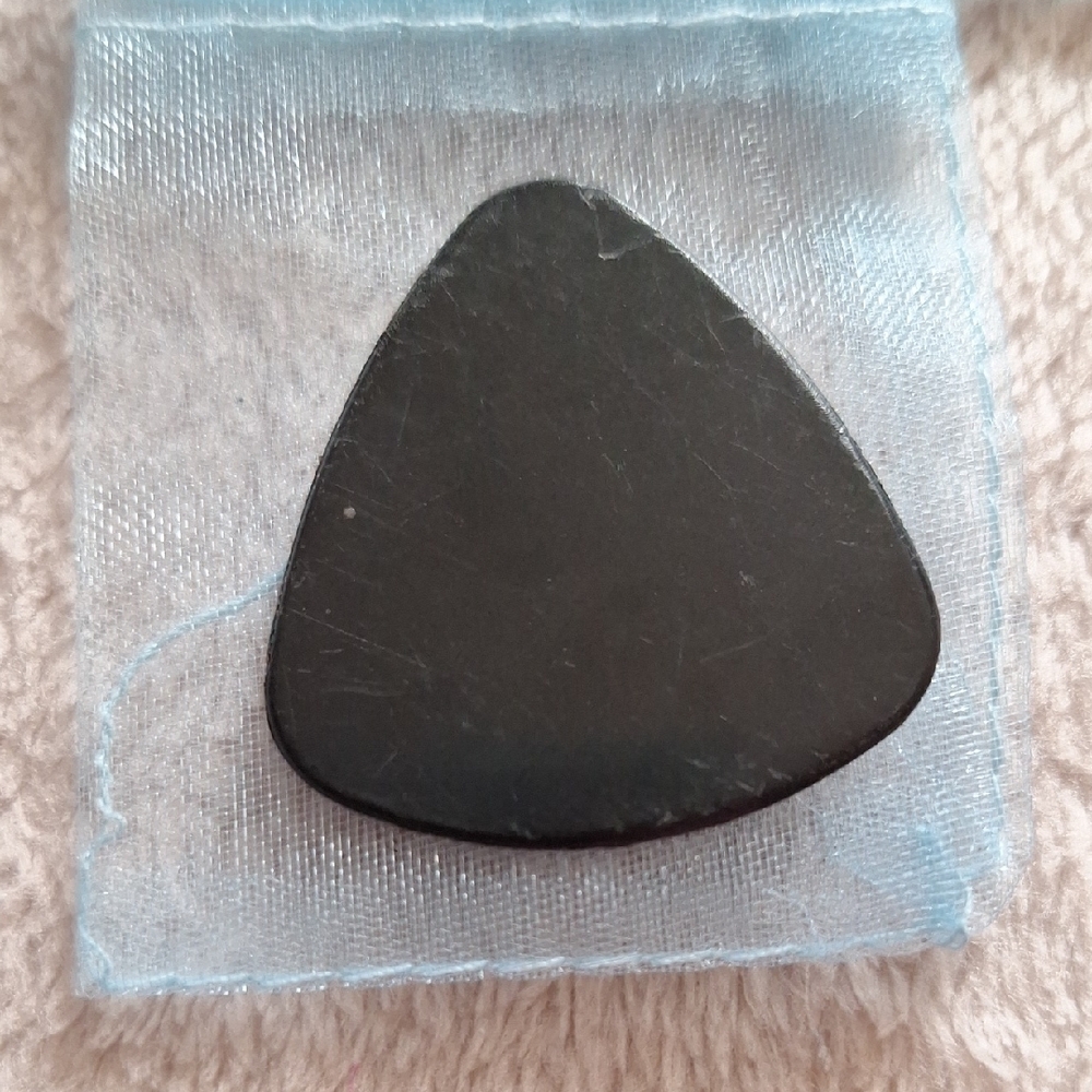 Black Guitar Pick.